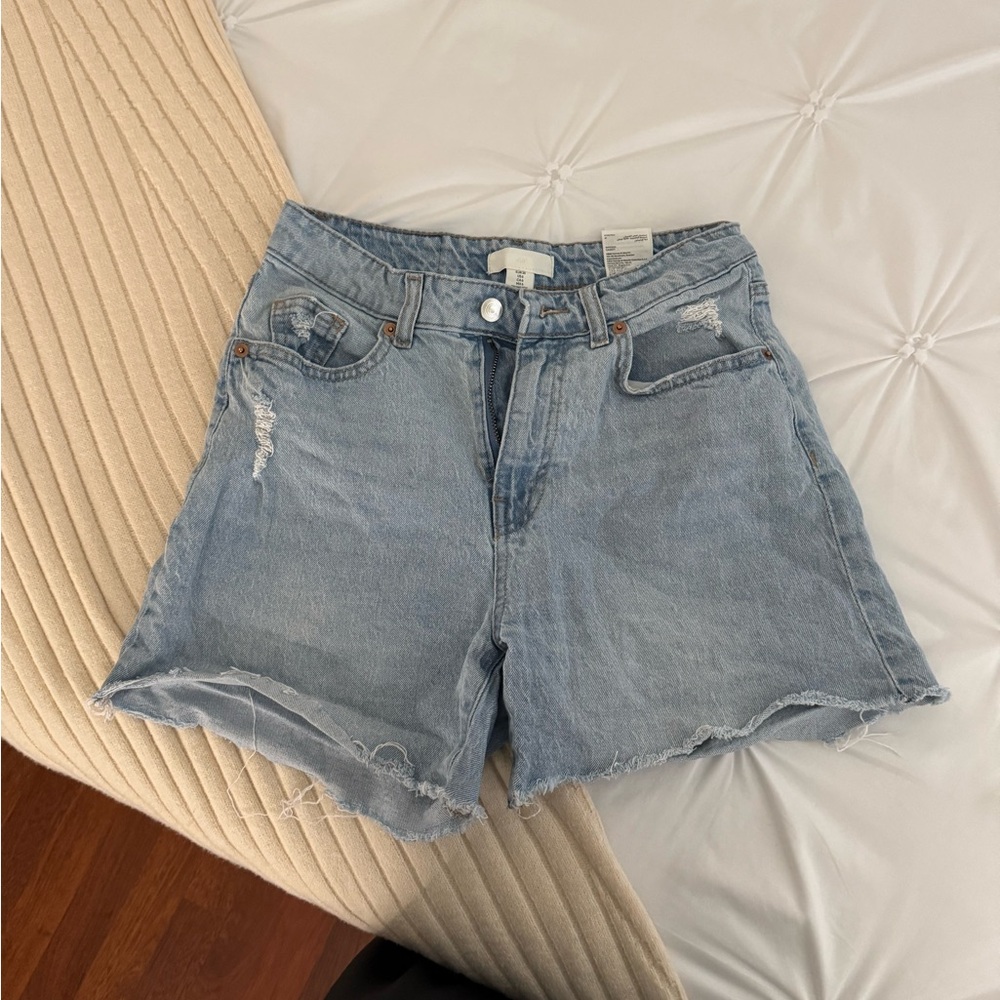 H&M Light Blue Jean Shorts